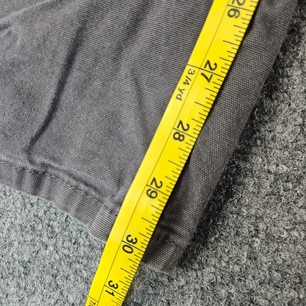 Ariat Rebar M4 Relaxed‎ Straight Grey Canvas Work Pants Mens 44x32 (Measures 30)